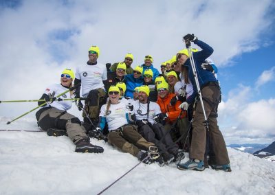 Kebnekaise med ungdomar